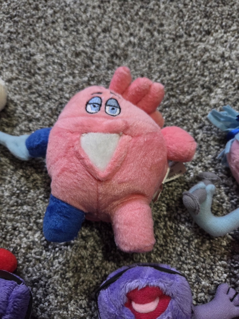 The OrganWise Guys Stuffed Toys Educational Plush Toys Lot Of 8 - Picture 9 of 11